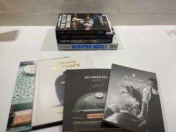 Diverse BBQ boeken (Big Green Egg) beschikbaar voor biedingen