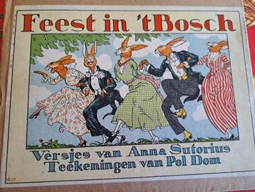 Kinderboekje uit 1918: Feest in t Bosch beschikbaar voor biedingen