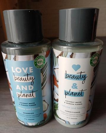 Love beauty and planet shampoo &condioner.  beschikbaar voor biedingen