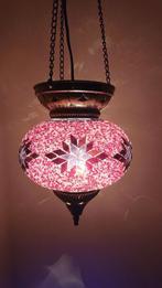 Oosterse glasmozaiek hanglamp, 50 tot 75 cm, Nieuw, Ophalen of Verzenden, Glas