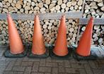 Verkeerskegels 4X afzetpion pylon gebruikt, Ophalen, Gebruikt