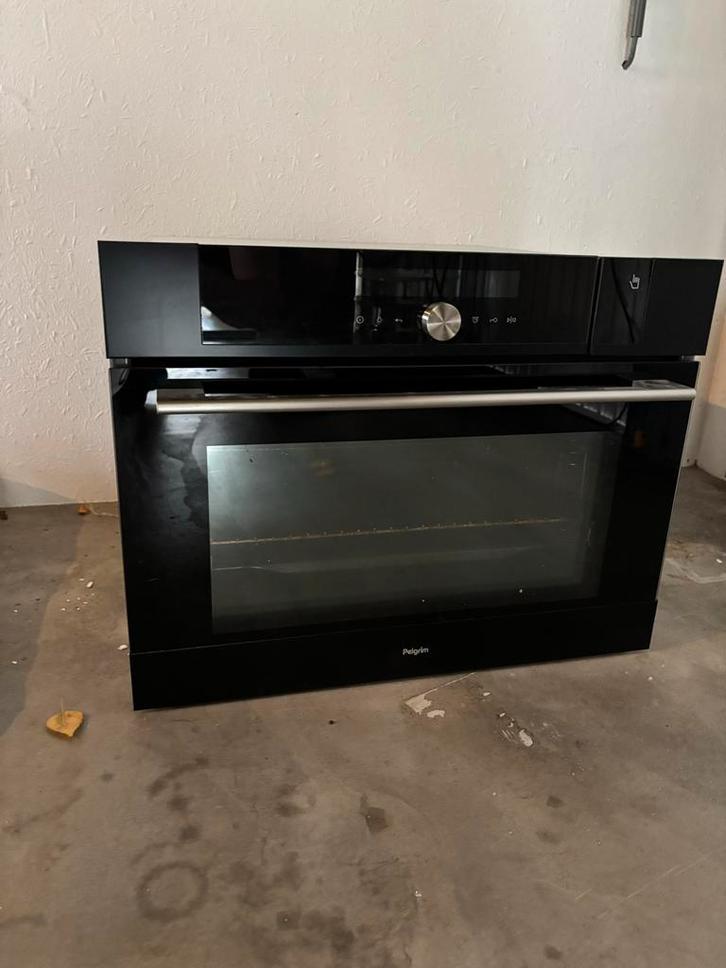 Pelgrim OVS614MAT Inbouw Stoomoven, Witgoed en Apparatuur, Ovens, Gebruikt, Inbouw, Oven, 45 tot 60 cm, Hete lucht, Ophalen