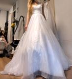 Prachtige trouwjurk maat 2 (S/M) - Nooit gedragen!, Ophalen of Verzenden, Nieuw, Wit, Trouwjurk