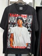 Eminem t-shirt maat L 2 kanten opdruk, Maat 52/54 (L), Zwart, Nieuw, Ophalen of Verzenden