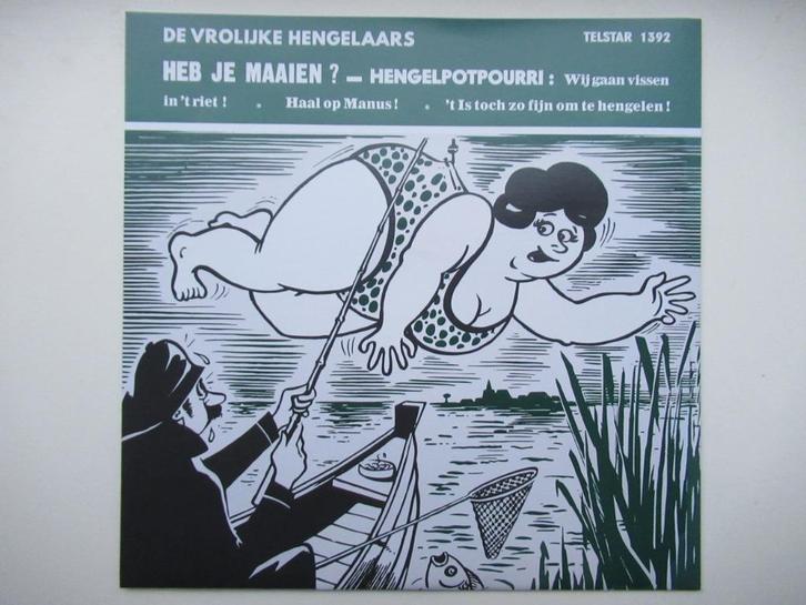 DE VROLIJKE HENGELAARS # HEB JE MAAIEN / WIJ GAAN VISSEN, Cd's en Dvd's, Vinyl | Nederlandstalig, Nieuw in verpakking, Levenslied of Smartlap