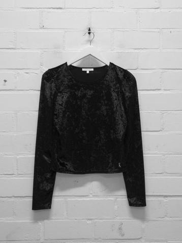 Patrizia Pepe - Mooie fluwelen longsleeve maat 38 - Nieuw beschikbaar voor biedingen