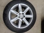 4x originele velgen met winterbanden Volvo v90, Ophalen, Gebruikt, Velg(en), 17 inch