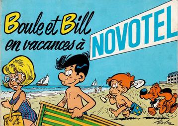 Boule et Bill en vacances à Novotel 