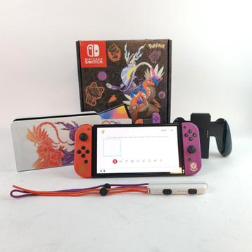 Nintendo Switch OLED Pokemon Scarlet en violet editie beschikbaar voor biedingen