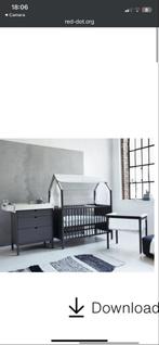 Stokke Home Collectie: Wieg, Ledikant, Dressoir & Bureau, Ophalen, Zo goed als nieuw, Ledikant