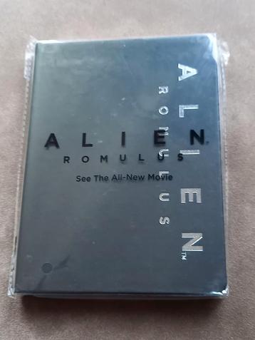 Alien Romulus notitieblok
/ schrift ,Nieuw!!
 beschikbaar voor biedingen
