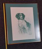 Poster met lijst Heidewachtel, Ophalen, Kunststof, 50 tot 75 cm, Zo goed als nieuw