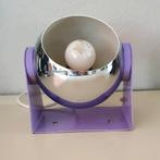 Vintage Design Lamp - Paars Metaal, Huis en Inrichting, Lampen | Hanglampen, Gebruikt, Vintage, Ophalen of Verzenden, Metaal