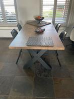 Nieuwe zware eettafel, Huis en Inrichting, Tafels | Eettafels, Ophalen, 50 tot 100 cm, Zo goed als nieuw, 150 tot 200 cm