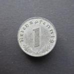 1 Pfennig 1942 J Duitsland km#97 Zink WW2, Verzenden, Duitsland, Losse munt