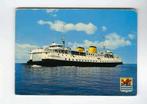 scheepvaart-kaart-ZEELAND-veerboot-P.S.D-prinses margriet., Ophalen of Verzenden, Zo goed als nieuw, Kaart, Foto of Prent