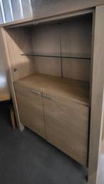 Vitrinekast, Huis en Inrichting, Ophalen, Gebruikt, 100 tot 150 cm, 150 tot 200 cm