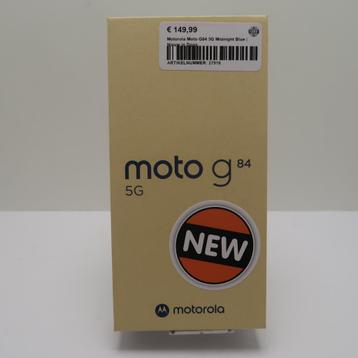 Motorola Moto G84 5G 256GB Midnight Blue | Nieuw in Doos beschikbaar voor biedingen