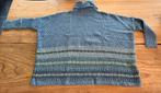 Zelf gebreide oversized noorse trui, Ophalen of Verzenden, Nieuw, Maat 42/44 (L), Blauw