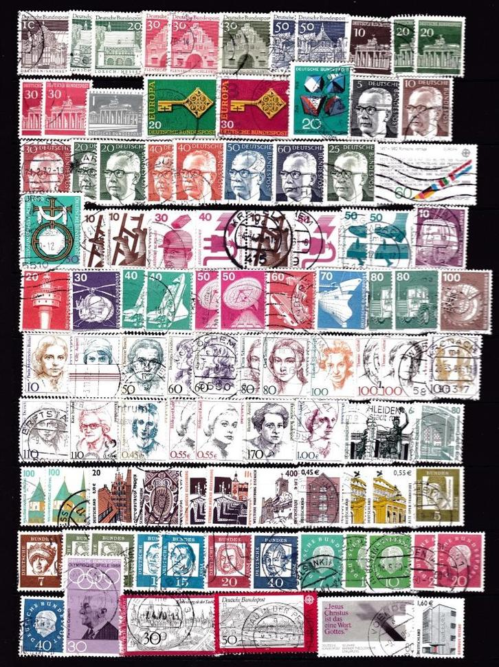 9544) Duitsland ca 99x, Postzegels en Munten, Postzegels | Europa | Duitsland, BRD, Ophalen of Verzenden