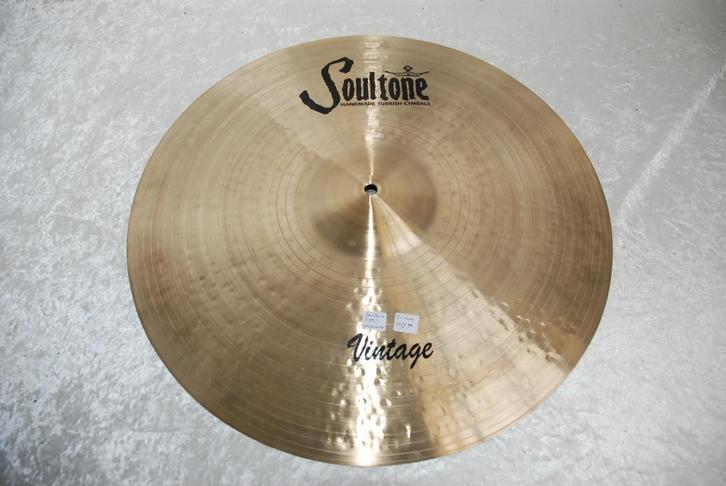 NIEUW!  Soultone Vintage crash ride bekken 2577gr. 21 inch, Muziek en Instrumenten, Instrumenten | Onderdelen, Nieuw, Drums of Percussie