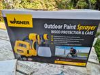 wagner outdoor paint sprayer, Doe-het-zelf en Verbouw, Schildersmaterialen, Ophalen of Verzenden, Zo goed als nieuw, Verfspuit of Verfpomp