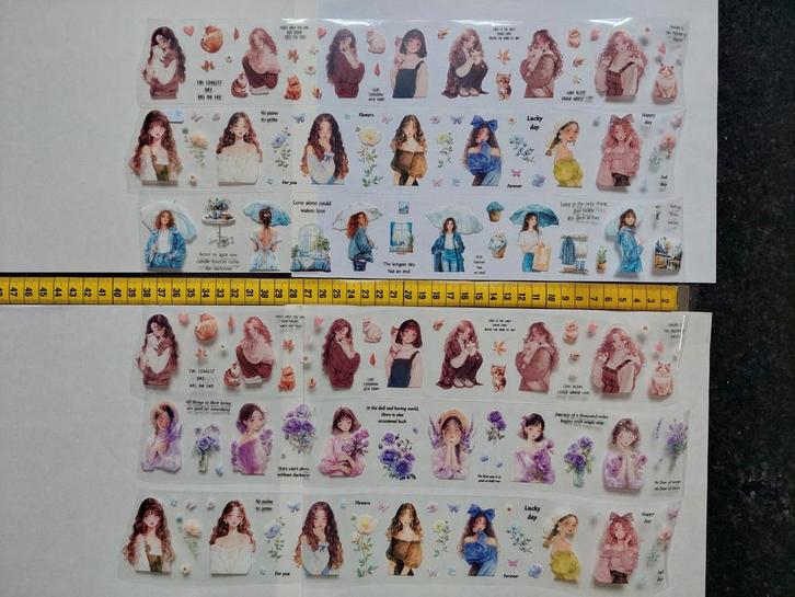 6 Loops pettape oa cats, Hobby en Vrije tijd, Scrapbooking, Nieuw, Versiering of Embellishment, Ophalen