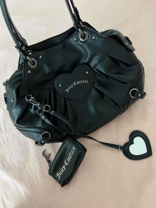 Zwarte Juicy Couture ‘LOVE’ Tas!, Sieraden, Tassen en Uiterlijk, Tassen | Damestassen, Nieuw, Zwart, Ophalen of Verzenden