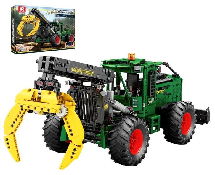 Reobrix Tractor Building Block Set 22027 Log Skidder, Kinderen en Baby's, Speelgoed | Duplo en Lego, Zo goed als nieuw, Lego, Complete set