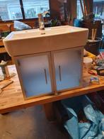 Wasbak met kastje, Ophalen, 50 tot 100 cm, Minder dan 100 cm, Wastafelkast