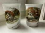 Twee bekers ot en Sien . Jet ter steeg 1984, Ophalen of Verzenden, Overige stijlen, Kop(pen) en/of Schotel(s)
