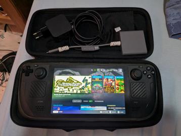 Steam Deck 256 + Matte Screen Protector & 512 Micro SD beschikbaar voor biedingen