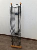 CD rekken in zwart ( goed voor 40 CD's totaal ), Ophalen, Gebruikt, Metaal, 25 tot 75 discs