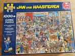 Jan van Haasteren NK puzzelen 1000 stukjes met nr 19090, Gebruikt, 500 t/m 1500 stukjes, Legpuzzel, Ophalen