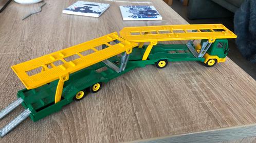 Mercedes Benz autotransporter van Siku, Hobby en Vrije tijd, Modelauto's | 1:50, Zo goed als nieuw, Bus of Vrachtwagen, SIKU, Ophalen of Verzenden