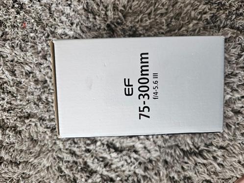 Brand New Canon EF 75-300mm f/4-5.6 III, Audio, Tv en Foto, Fotografie | Lenzen en Objectieven, Nieuw, Telelens, Zoom, Ophalen