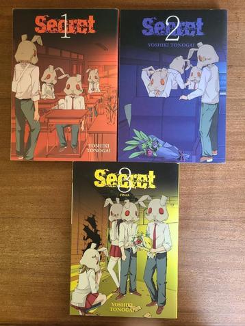Secret Manga deel 1 t/m 3 (compleet) beschikbaar voor biedingen