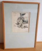 Mieneke de Boer (1947): “Les premiers pas” (‘eerste stapjes), Antiek en Kunst, Kunst | Etsen en Gravures, Ophalen