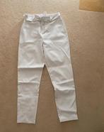 Witte imitatieleren broek, Chastar, Lang, Maat 38/40 (M), Ophalen of Verzenden