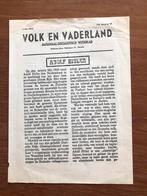 NSB 4 Mei 1945 Volk en Vaderland. Het hele, Verzenden