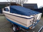 Shetland boot 498 en z.g.a.n. Suzuki buitenboordmotor, Watersport en Boten, Motorboten en Motorjachten, Ophalen, Zo goed als nieuw