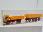 Mercedes vrachtwagen open combi - Kibri 1/87, Verzenden, Zo goed als nieuw, Bus of Vrachtwagen, Overige merken