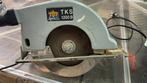Cirkelzaagmachine 1200 Watt, Doe-het-zelf en Verbouw, Gereedschap | Zaagmachines, Ophalen, Topcraft/FERM, Gebruikt, Cirkelzaag