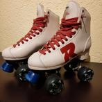 Vintage Roces Red White Blue rollerskates mt 39 bijna nieuw, Sport en Fitness, Skeelers, Ophalen of Verzenden, Zo goed als nieuw