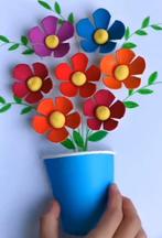 Bloemenschilderij Knutselset, Ophalen of Verzenden, Nieuw