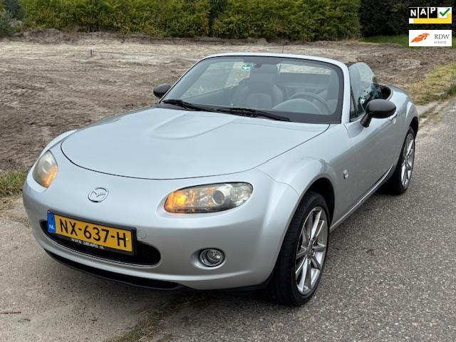 Mazda MX-5 1.8 Exclusive Airco Audio-CD/MP3 Leder LMV 17" Wi, Auto's, Mazda, Bedrijf, Te koop, MX-5, ABS, Airbags, Airconditioning