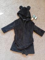 Disney Mickey Mouse badjas zwart met oortjes en super zacht, Disney, Nacht- of Onderkleding, Jongetje of Meisje, Ophalen of Verzenden