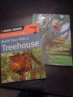 Boeken over boomhutten bouwen (Engelstalig), Gelezen, Houtbewerking, Diverse auteurs, Ophalen of Verzenden