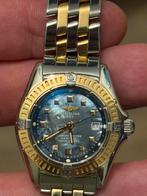 Breitling calistino 26 mm 2001, D72345 MOP Two tone 18k, Ophalen of Verzenden, Zo goed als nieuw, Staal, Overige merken