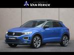 Volkswagen T-Roc 1.5 TSI R-Line 150PK Automaat | Navigatie |, Zwart, 4 cilinders, 150 pk, Blauw